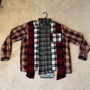 Oversized Men’s or Women’s custom flannel